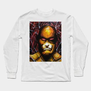 DC Comics - "The Reverse" Eobard Thawne canvas portrait (original) Long Sleeve T-Shirt